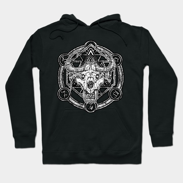 Sabre Tooth Shaman Ritual Portal Healer Hoodie by Esoteric Origins